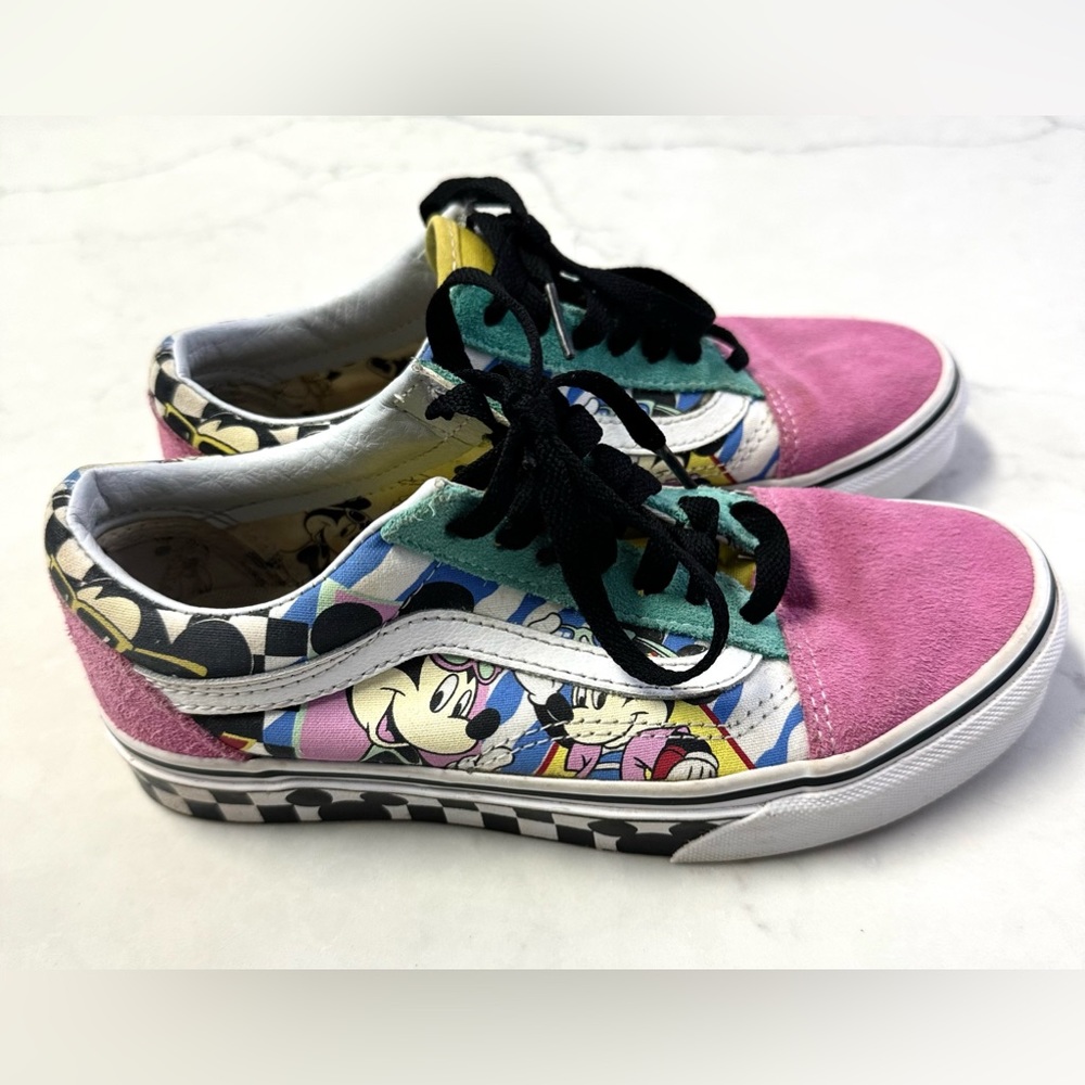 Vans Disney Old Skool 80’s Mickey Sneakers Women’s 5.5